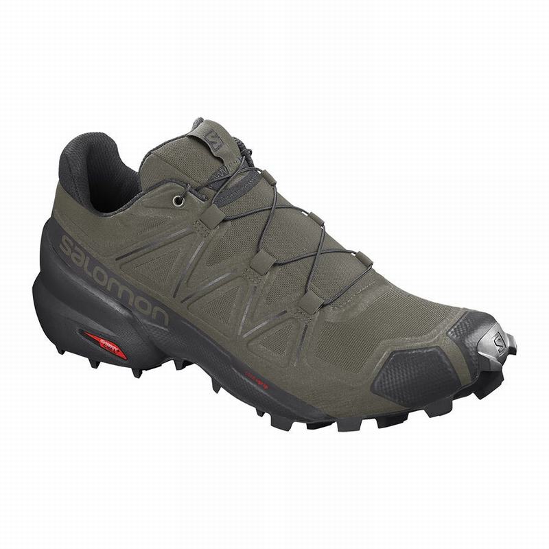 Zapatillas Trail Running Salomon Hombre Moradas / Negras - Salomon Argentina SPEEDCROSS 5 WIDE ,8679